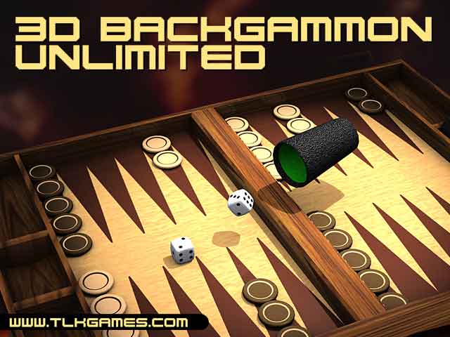Screenshot of 3D Backgammon Unlimited 1.0