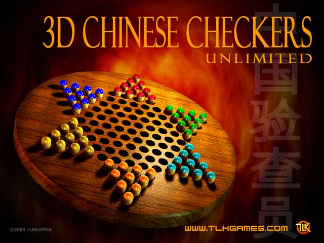Screenshot of 3D Chinese Checkers Unlimited 1.0