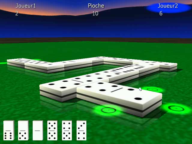 Screenshot for 3DRT Dominos 1.0
