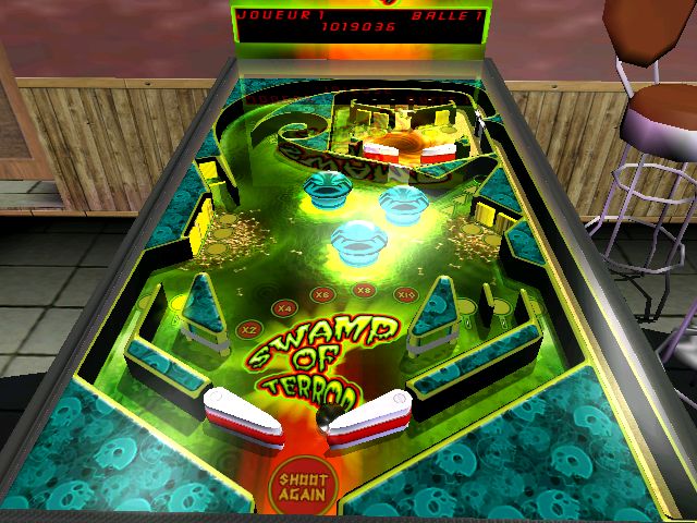 Screenshot of 3DRT Pinball