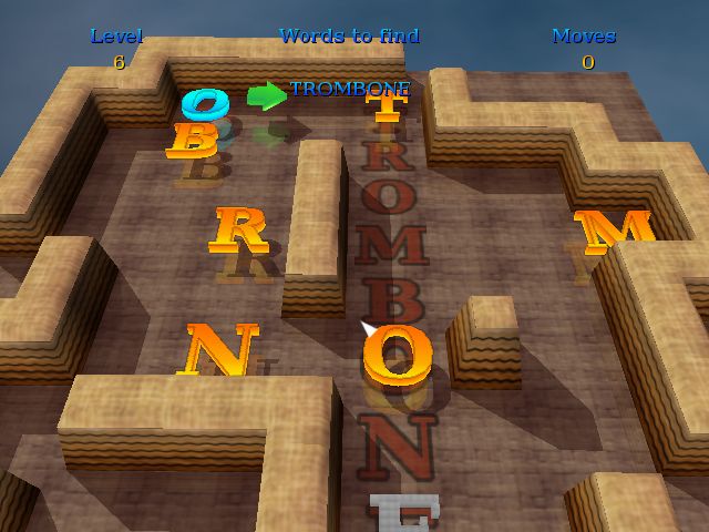 3D Word Slider screen shot