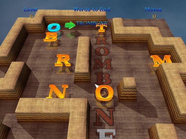 Click to view 3D Word Slider 1.0 screenshot