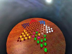 Screenshot of 3D Chinese Checkers Unlimited