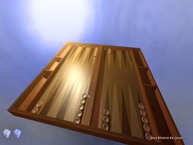Screenshot of 3D Backgammon Unlimited