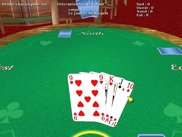 Belote Online for Free - Card Games