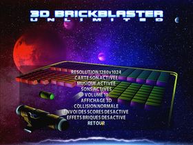 Screenshot of 3D BrickBlaster Unlimited