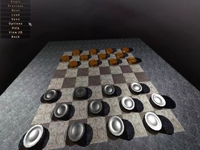 Screenshot of 3D Checkers Unlimited