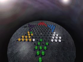 Screenshot of 3D Chinese Checkers Unlimited