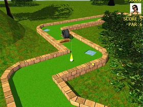 Capture d'écran de 3D MiniGolf Unlimited