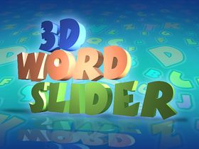 Screenshot of 3D Word Slider