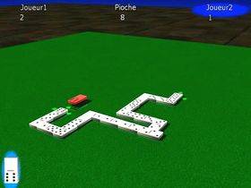Capture d'écran de 3DRT Dominos